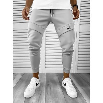 Pantaloni de trening gri conici 12180 O3-3.3