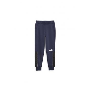 Pantaloni  pentru Barbati - ess block x tape sweatpants - 673343-06 - XS INTL - Albastru