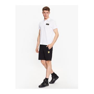 Pantaloni scurti barbati - EA7 Emporio Armani - Bumbac - Negru