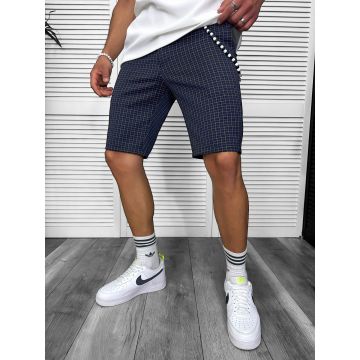Pantaloni scurti casual  bleumain  13180