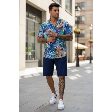 Pantaloni scurti casual  bleumarin 13058 O4-2.3