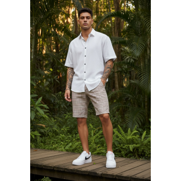 Pantaloni scurti casual  cu imprimeu  13116   D4-3.3