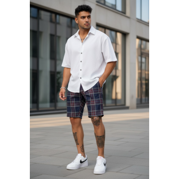 Pantaloni scurti casual  cu imprimeu  13122  D4-3.3