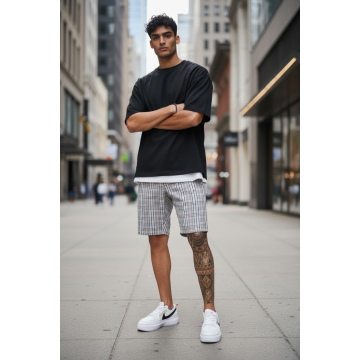 Pantaloni scurti casual  cu imprimeu  13125 14-3.3