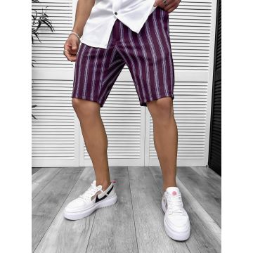 Pantaloni scurti casual  cu imprimeu  13127
