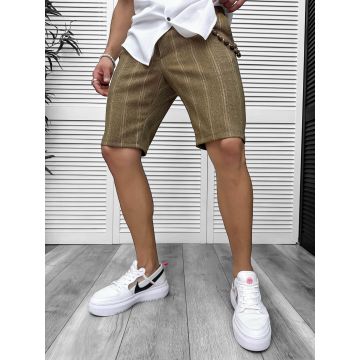 Pantaloni scurti casual  cu imprimeu  13128