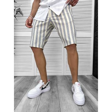 Pantaloni scurti casual  cu imprimeu  13129