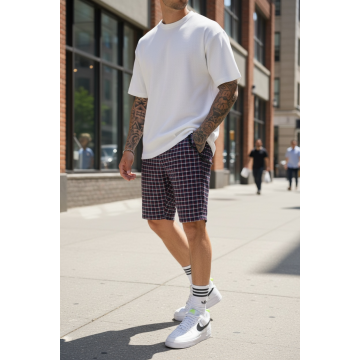 Pantaloni scurti casual  cu imprimeu  13134  D4-3.2