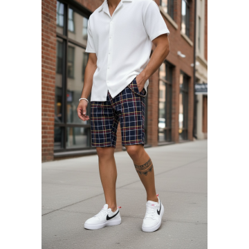 Pantaloni scurti casual  cu imprimeu  13161 20-3.3