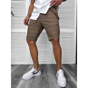 Pantaloni scurti casual  cu imprimeu  13164