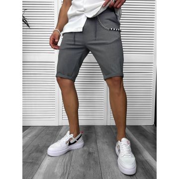 Pantaloni scurti casual  gri 13168