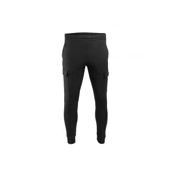 Pantaloni trening barbati  bumbac - negru