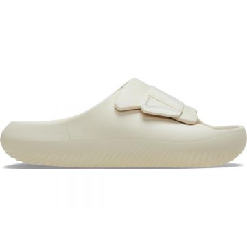 Papuci Crocs Mellow Luxe Recovery Slide Bej - Stucco