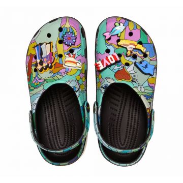 Saboti Crocs Classic Beatles Pepperland Clog Multicolor - Multi