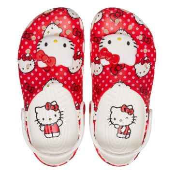 Saboti Crocs Classic Hello Kitty Red Clog Multicolor - Multi