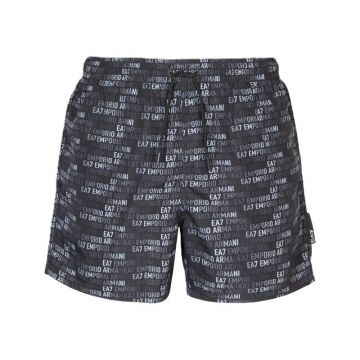 Sort de baie EA7 M MONOGRAM NEWSPAPER BOXER