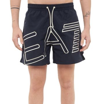 Sort de baie EA7 M OVERSIZE LOGO BOXER 2