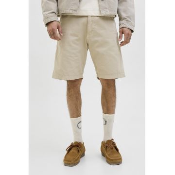 Blugi trei sferturi cu model uni