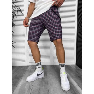 Pantaloni scurti casual carouri 13334