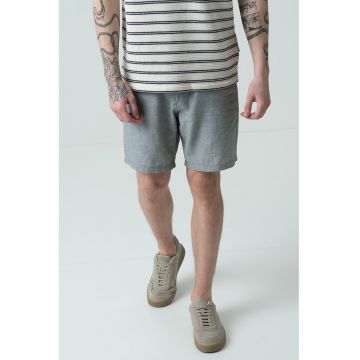 Pantaloni scurti chino din amestec de in