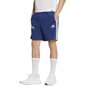 Pantaloni scurti cu logo si buzunare laterale