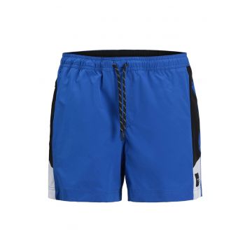 Pantaloni scurti de baie cu model uni