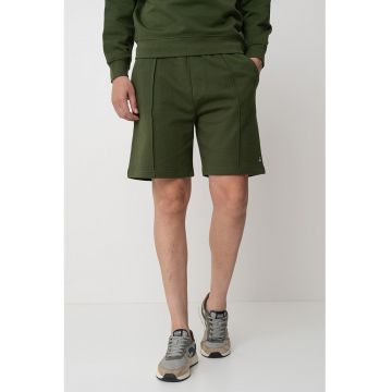 Pantaloni scurti de bumbac cu buzunare laterale