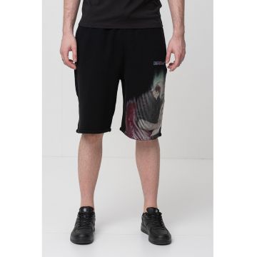 Pantaloni scurti de trening cu snur