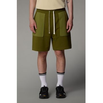 Pantaloni scurti din amestec de bumbac cu buzunare laterale