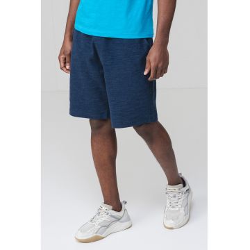Pantaloni scurti din amestec de bumbac cu talie ajustabila