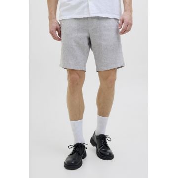 Pantaloni scurti din amestec de in