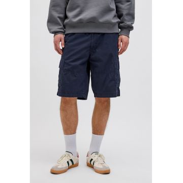 Pantaloni scurti din bumbac cu buzunare laterale