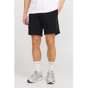 Pantaloni scurti uni cu snur in talie