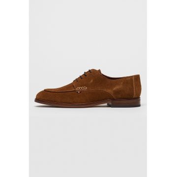 Pantofi din piele intoarsa Unit