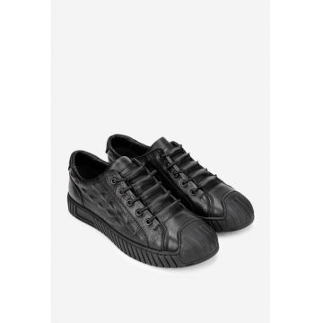 Pantofi eleganti barbati piele neagra