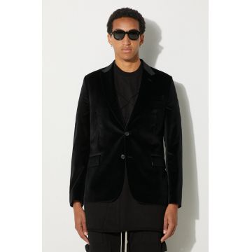 Paul Smith jachetă de catifea culoarea negru, M1R-1545-K01346 Paul Smith jachetă de catifea culoarea negru, M1R-1545-K01346