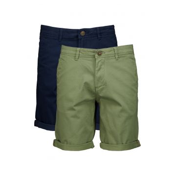 Set de pantaloni scurti uni 12281875 - 2 piese