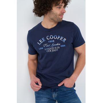 Tricou cu logo contrastant