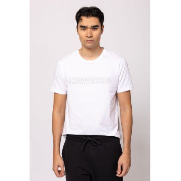 Tricou de bumbac cu imprimeu logo