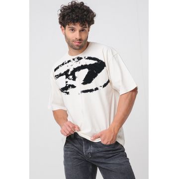 Tricou relaxed-fit din bumbac cu imprimeu Boxt