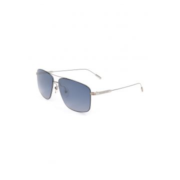 Ochelari de soare aviator cu lentile dreptunghiulare