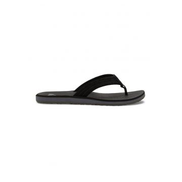 Papuci flip-flop de piele intoarsa Carver