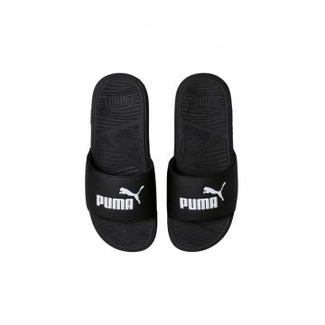 Papuci -  Sintetic - Negru -