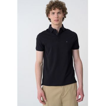 Tricou polo de bumbac pique