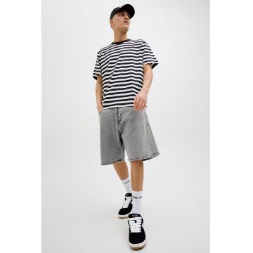 Blugi scurti regular fit - Gri