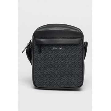 Geanta crossbody cu model logo