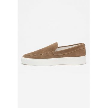 Mocasini din piele intoarsa Leyton
