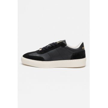 Pantofi sport din piele si piele intoarsa Lyone II