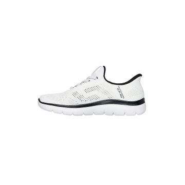 Pantofi sport slip-on din material textil cu perforatii Summits