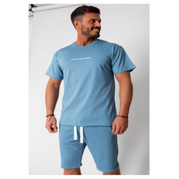 Set Axis tricou si pantalon scurt Storm Blue 15857